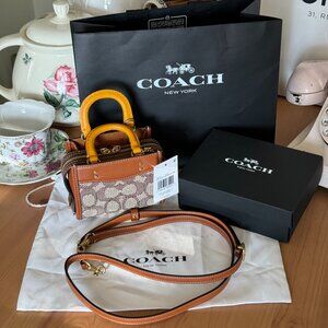Coach Rogue Bag 12 in Signature Textile Jacquard - NWT